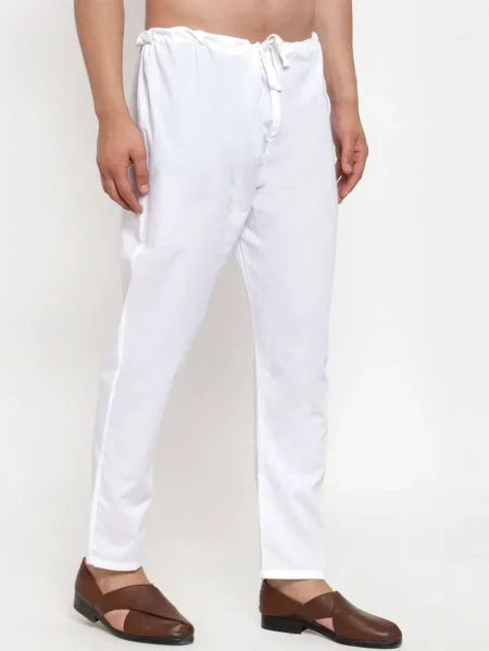 Men's White Payzama